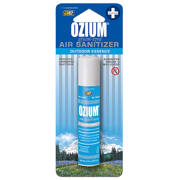 Medo .8oz. Ozium Aerosol Air Sanitizer/ Freshener, Outdoor Essence